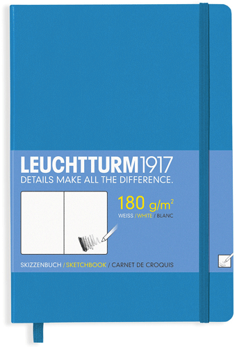 Skicář LEUCHTTURM1917 (modrý)