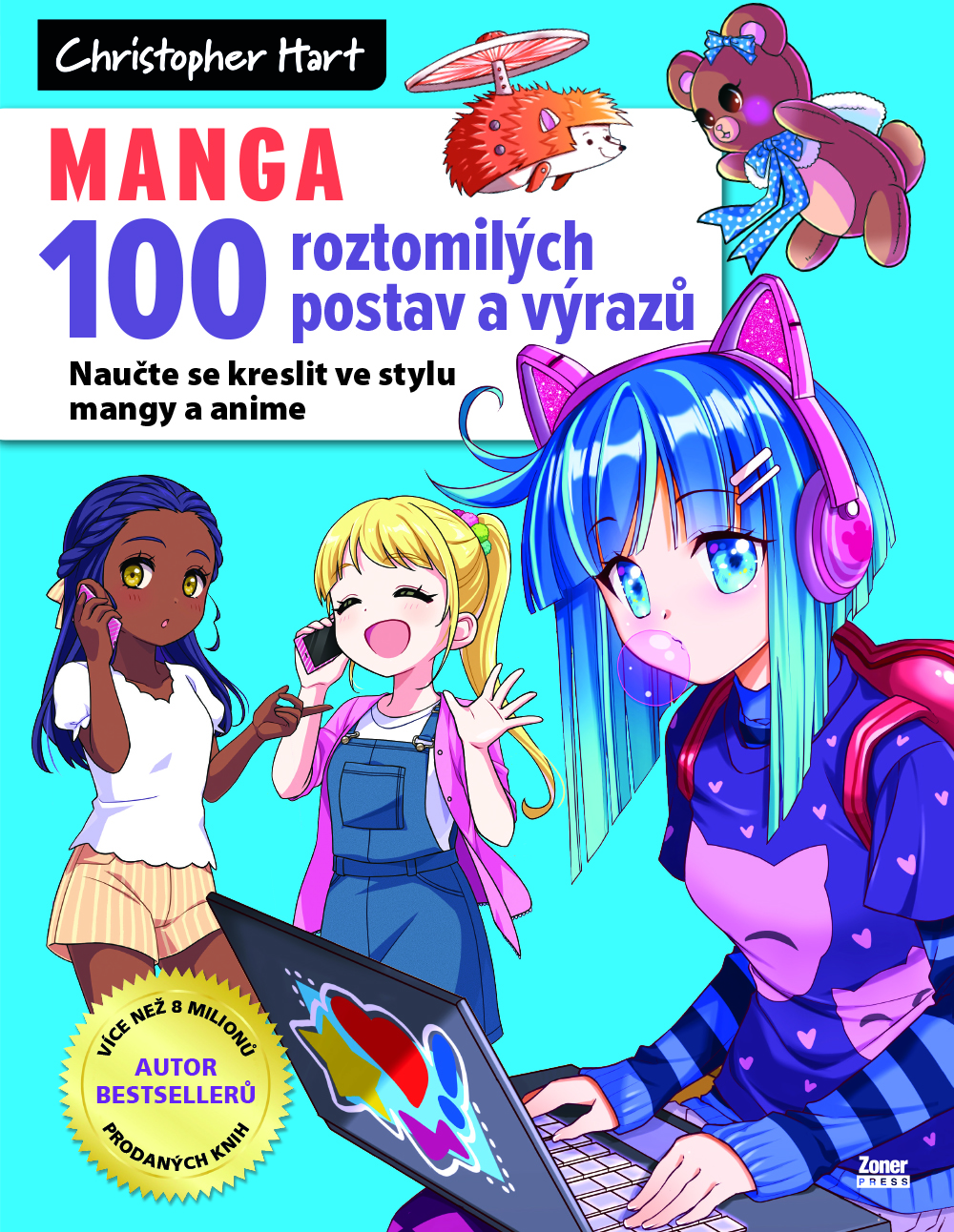 MANGA - 100 ROZTOMILÝCH POSTAV A VÝRAZŮ